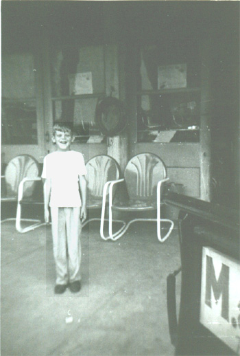 Marion L. Mixon at M & M Furniture Store in Weatherford, TX
